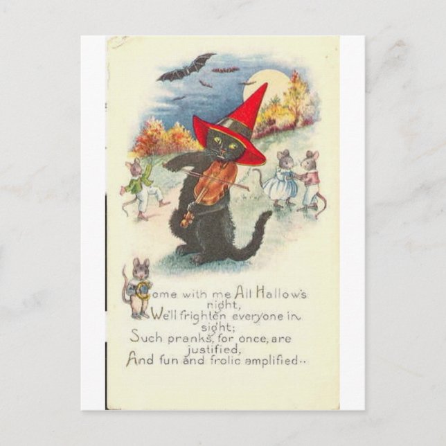 POSTAL HALLOWEEN-42 (Anverso)