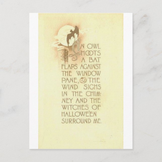 POSTAL HALLOWEEN-43 (Anverso)