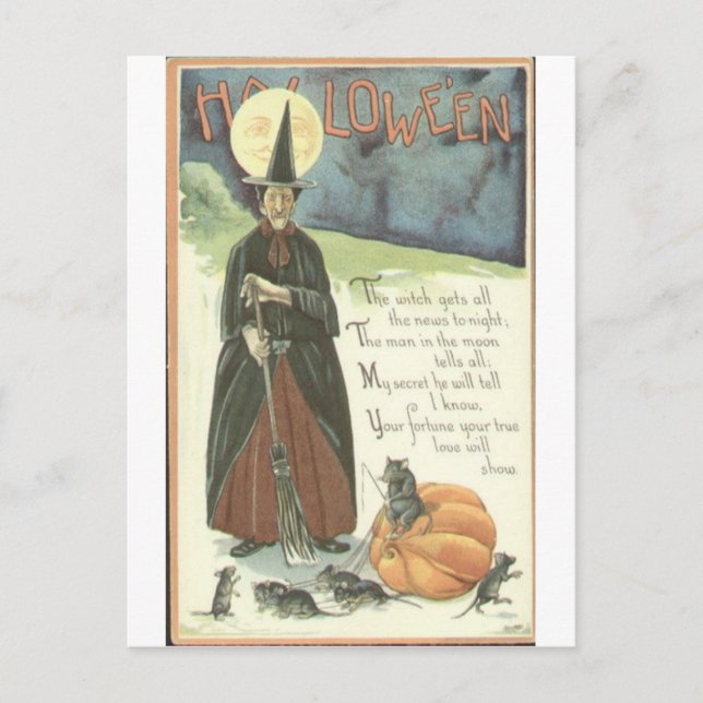 POSTAL HALLOWEEN-6 (Anverso)