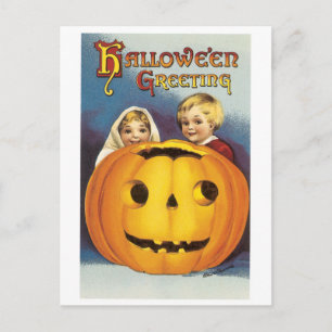 Postal Halloween a la vieja usanza, Jack-o'-lantern