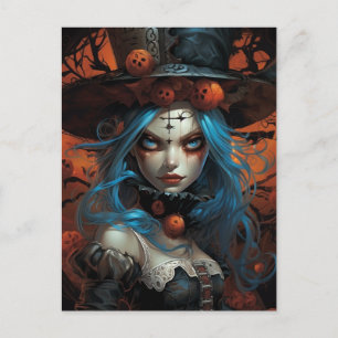 Postal Halloween Alice