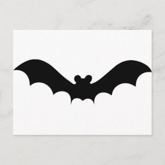 Postal Halloween Bat