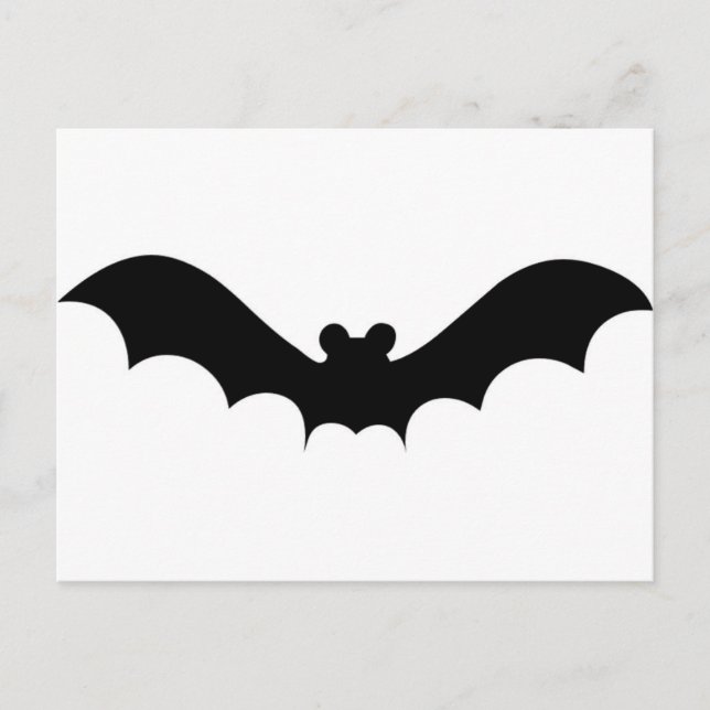 Postal Halloween Bat (Anverso)
