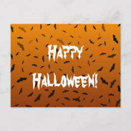 Postal Halloween Bats