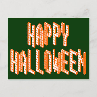 Postal Halloween Blox Textos