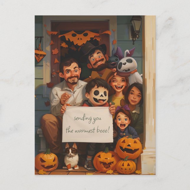 Postal Halloween Boo (Anverso)