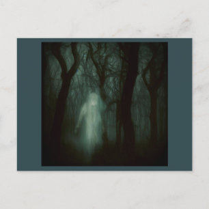 Postal Halloween - Bosque perseguido 1