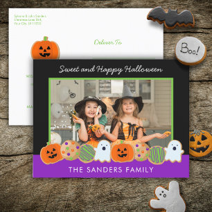 POSTAL HALLOWEEN COOKIES FOTO POSTCARD