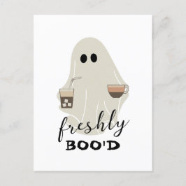 Postal Halloween Cute Ghost | Boo fresco