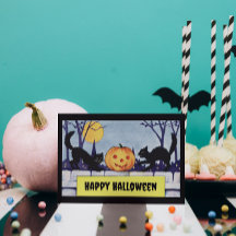 Halloween de calabaza para gatos personalizables