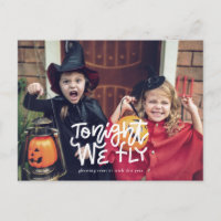 Halloween divertida esta noche volamos trucos o tr