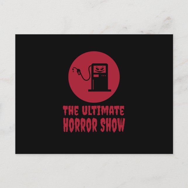 Postal Halloween - El Espectáculo de Terror Definitivo en (Anverso)