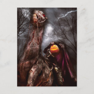 Postal Halloween - El jinete sin cabeza