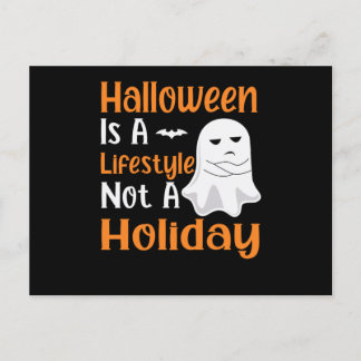 Postal Halloween Es Un Estilo De Vida No Una Festividad