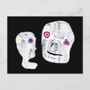 Postal Halloween eterno x Alimenticios zombis de piedra