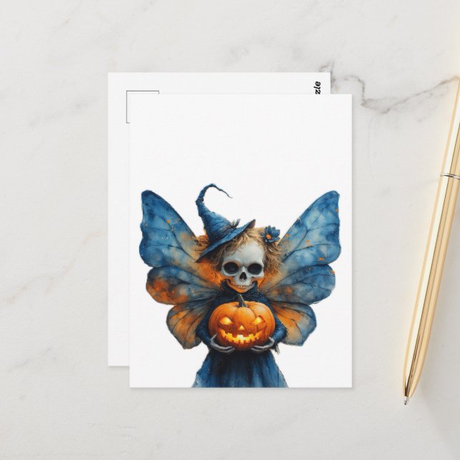 Postal Halloween Fairy (Anverso/Reverso In Situ)