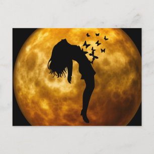 Postal Halloween fantasmal