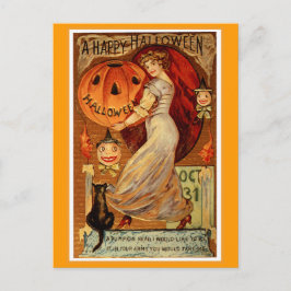 Postal Halloween feliz