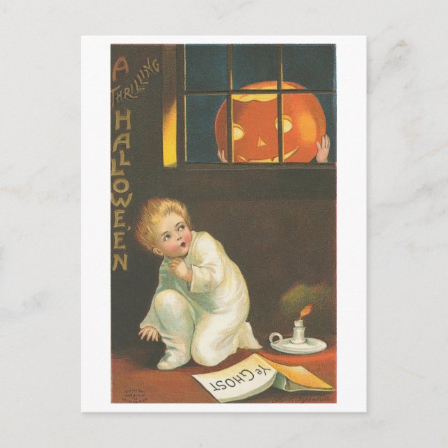 Postal Halloween Fright (Anverso)