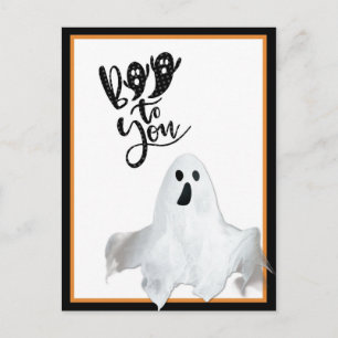 Postal Halloween Ghost Boo Para Ti