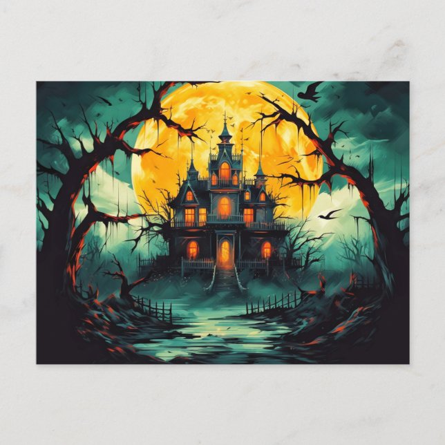 Postal Halloween Happy Halloween (Anverso)