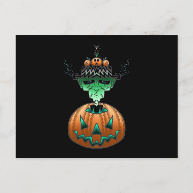 Postal Halloween Horror Punk (Anverso)