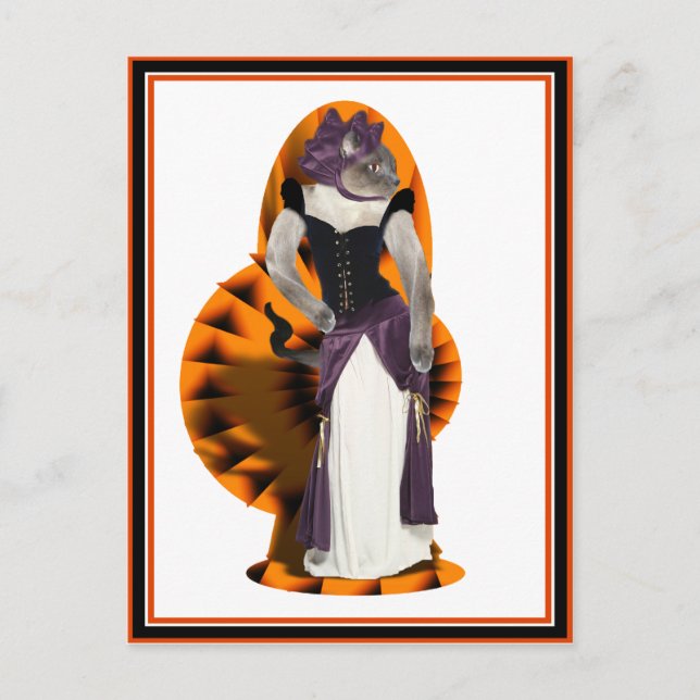 Postal Halloween Hussy (Anverso)