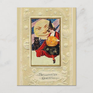 Postal Halloween KRW Vintage