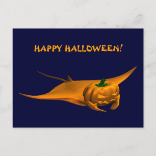 Postal Halloween Manta Ray
