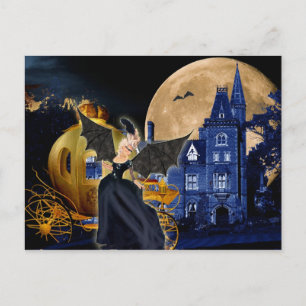 Postal Halloween Marie Antoinette Sociere Diabolique