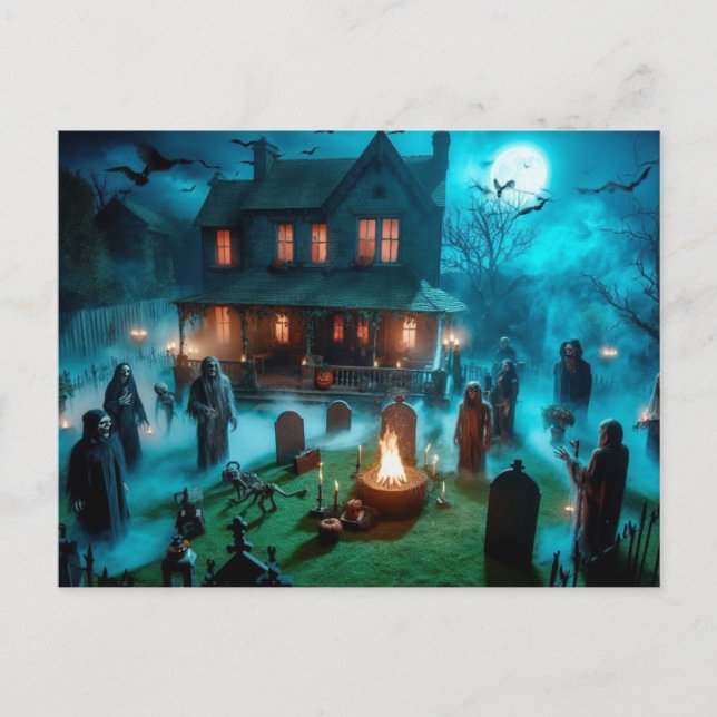 Postal Halloween Post Card, Paper: Matte, (Anverso)