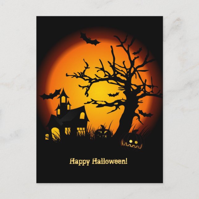 Postal Halloween Postacard (Anverso)