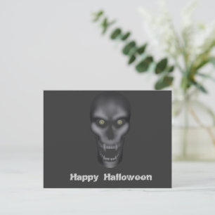 Postal Halloween - ¡Postales de cráneo espeluznantes!