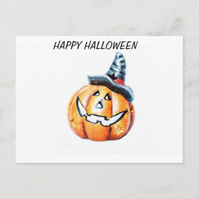 Postal Halloween Pumkin (Anverso)