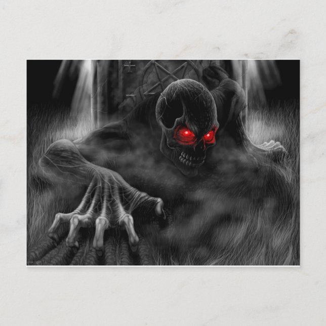 Postal Halloween Scary (Anverso)