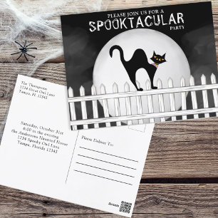 Postal Halloween Spooktacular Spookular Spookular Whimsic