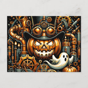 Postal Halloween Steampunk