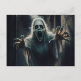 Postal Halloween themed postcard.
