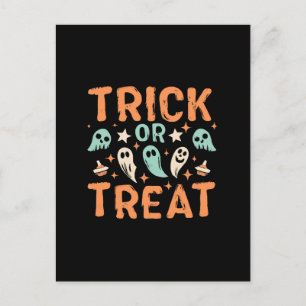 Postal Halloween Truco o Trato