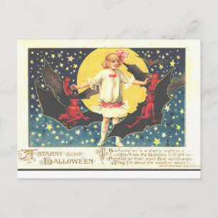 Postal halloween vintage