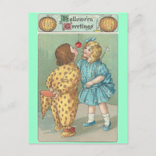 Postal Halloween vintage