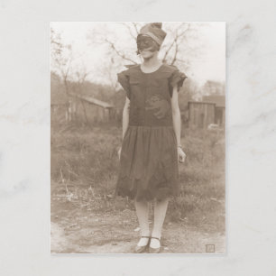 Postal Halloween vintage