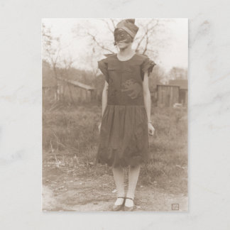 Postal Halloween vintage