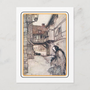 Postal Halloween vintage