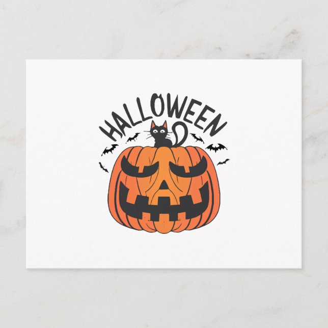 Postal Halloween vintage  (Anverso)