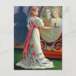 Postal Halloween vintage