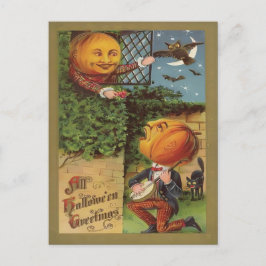 Postal Halloween vintage
