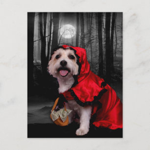 Postal Halloween - Westie - Lady