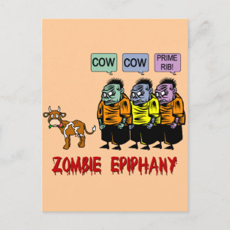Postal Halloween zombie