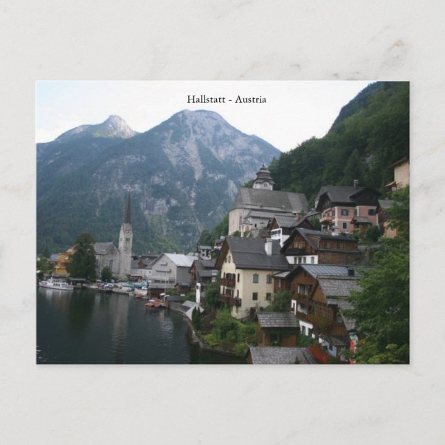 Postal Hallstatt - Austria (Anverso)